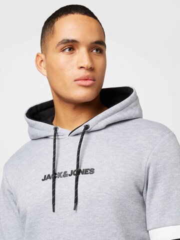 JACK & JONES Mikina 'LAYTON' - Sivá