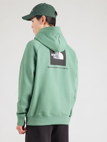 THE NORTH FACE - Sweatshirt 'REDBOX' em verde: frente