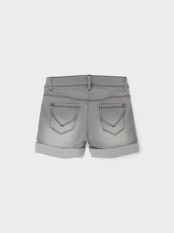 NAME IT Regular Shorts 'Salli' in Grau