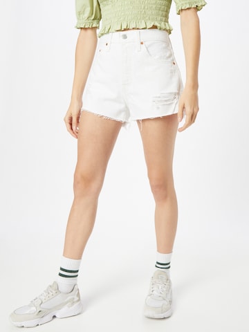 LEVI'S ® Regular Shorts '501' in Weiß: predná strana