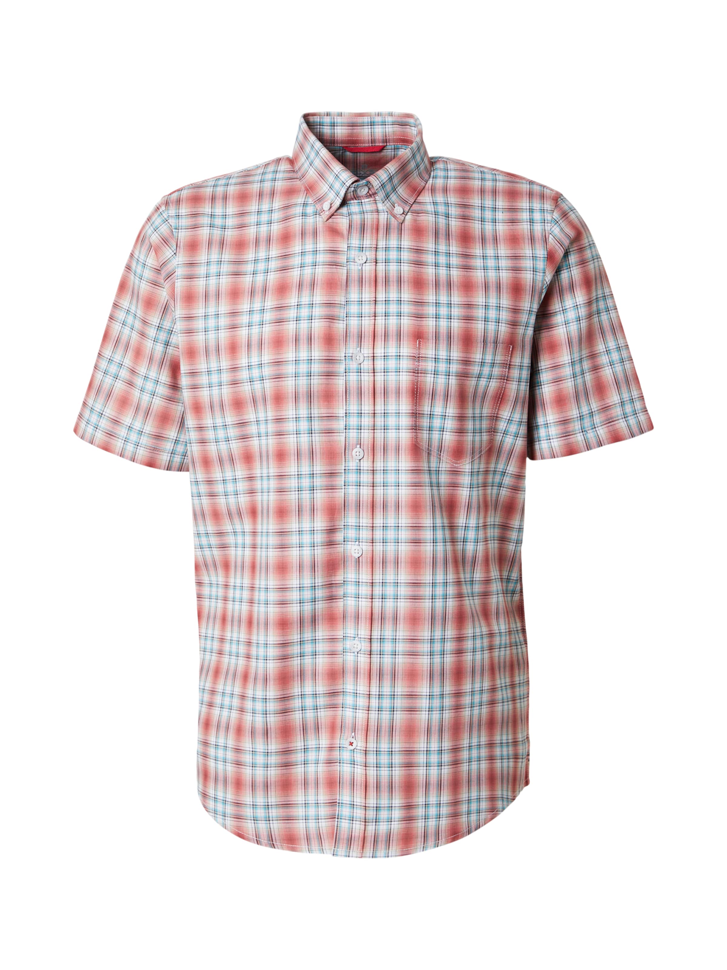 LERROS Slim fit Overhemd in Rood: voorkant
