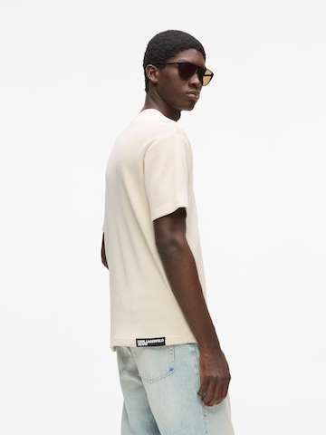 Maglietta di KARL LAGERFELD JEANS in beige