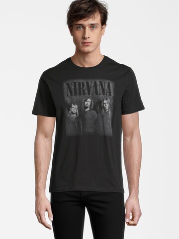Course Shirt 'NIRVANA' in Black: front