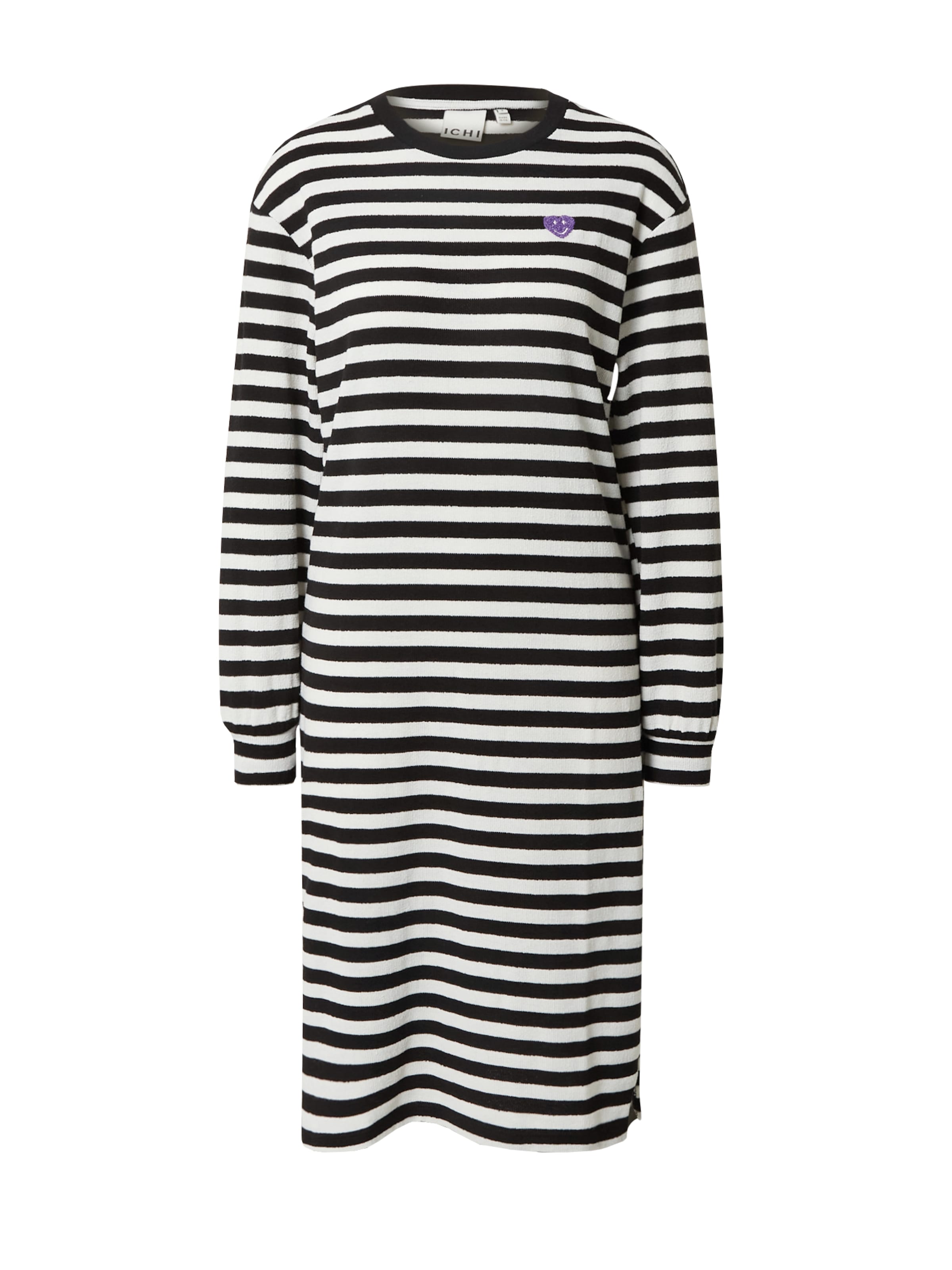 ICHI Φόρεμα 'IHMAE DR' σε μαύρο: μπροστά