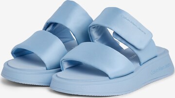 Calvin Klein Jeans Sandale in Blau