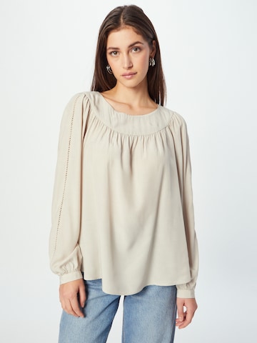 COMMA Blouse in Beige: front