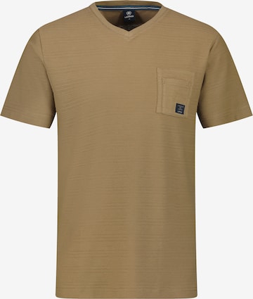 T-Shirt LERROS en marron : devant