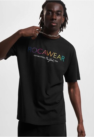 ROCAWEAR T-Shirt 'Lamont' in Schwarz