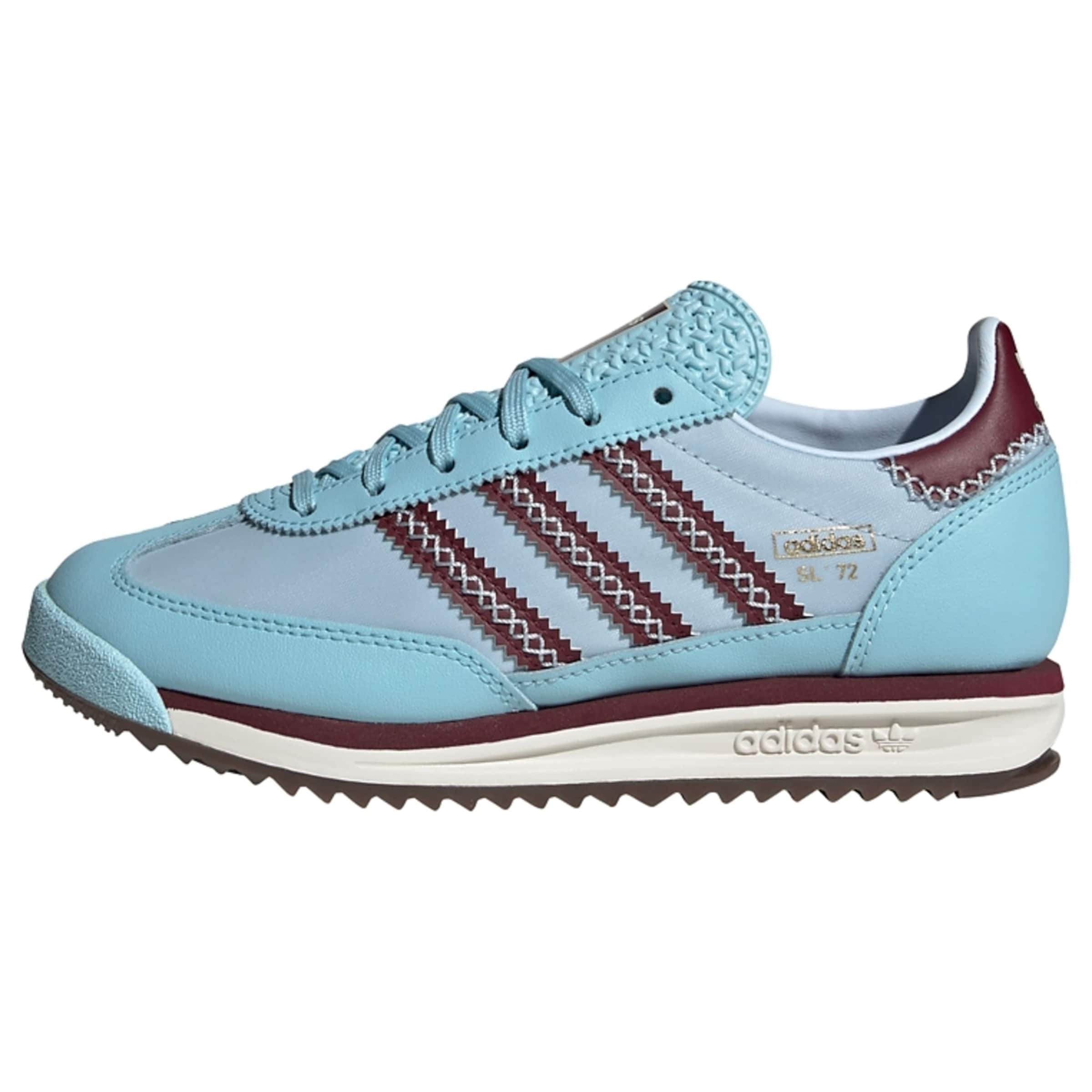 ADIDAS ORIGINALS Sneakers 'SL 72 RS' in Light blue / Wine red, Item view