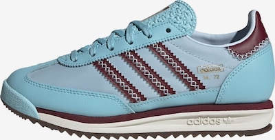 ADIDAS ORIGINALS Tenisice 'SL 72 RS' veličine 35,5 u svijetloplava / boja vina, Pregled proizvoda