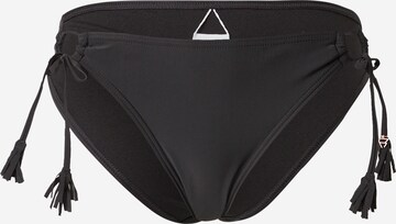 BRUNOTTI Athletic Bikini Bottoms in Black: front