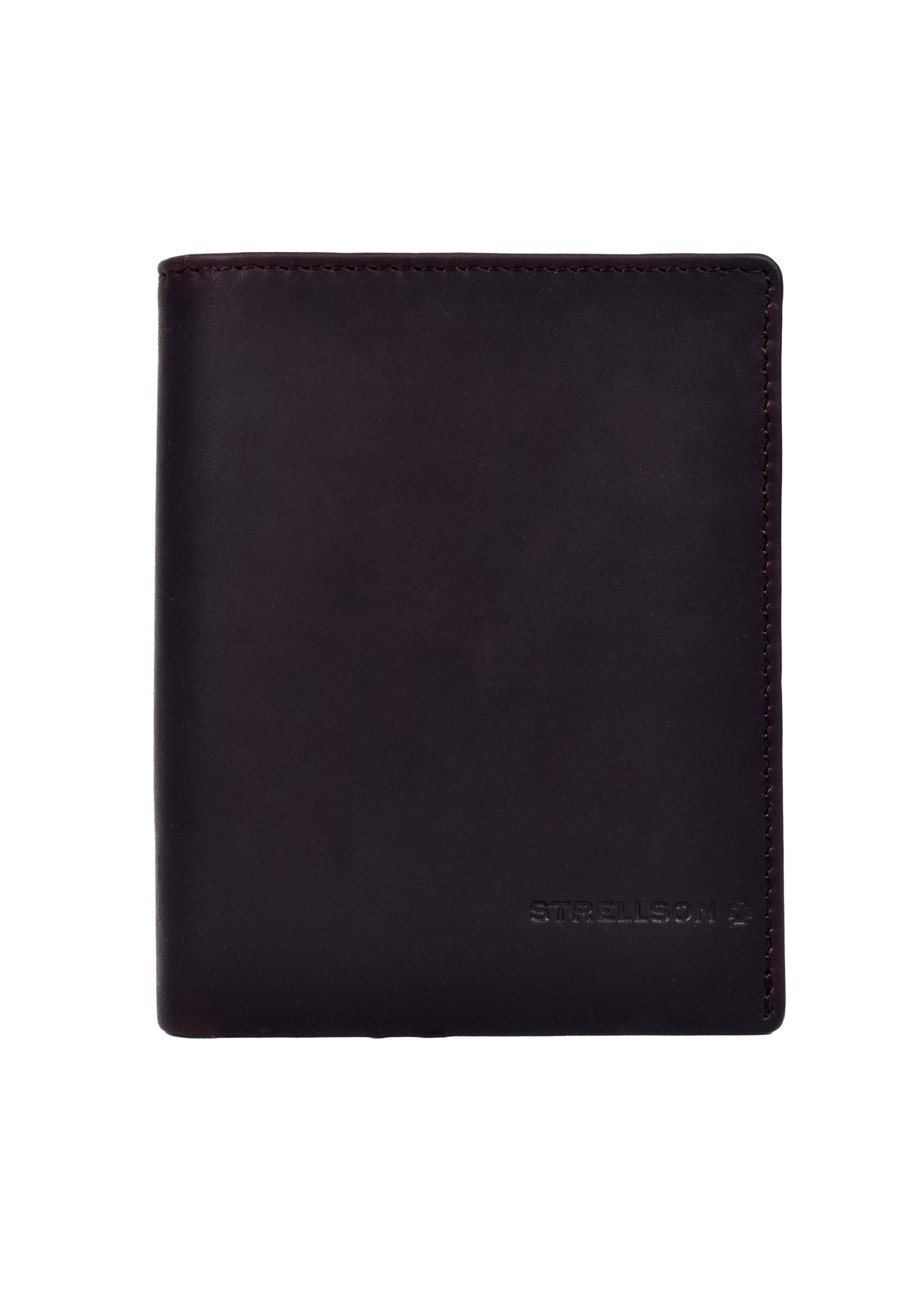 STRELLSON Tegnebog 'Brick Lane Jorge' i brun: forside