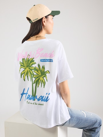 T-shirt 'NMIDA' Noisy may en blanc : devant