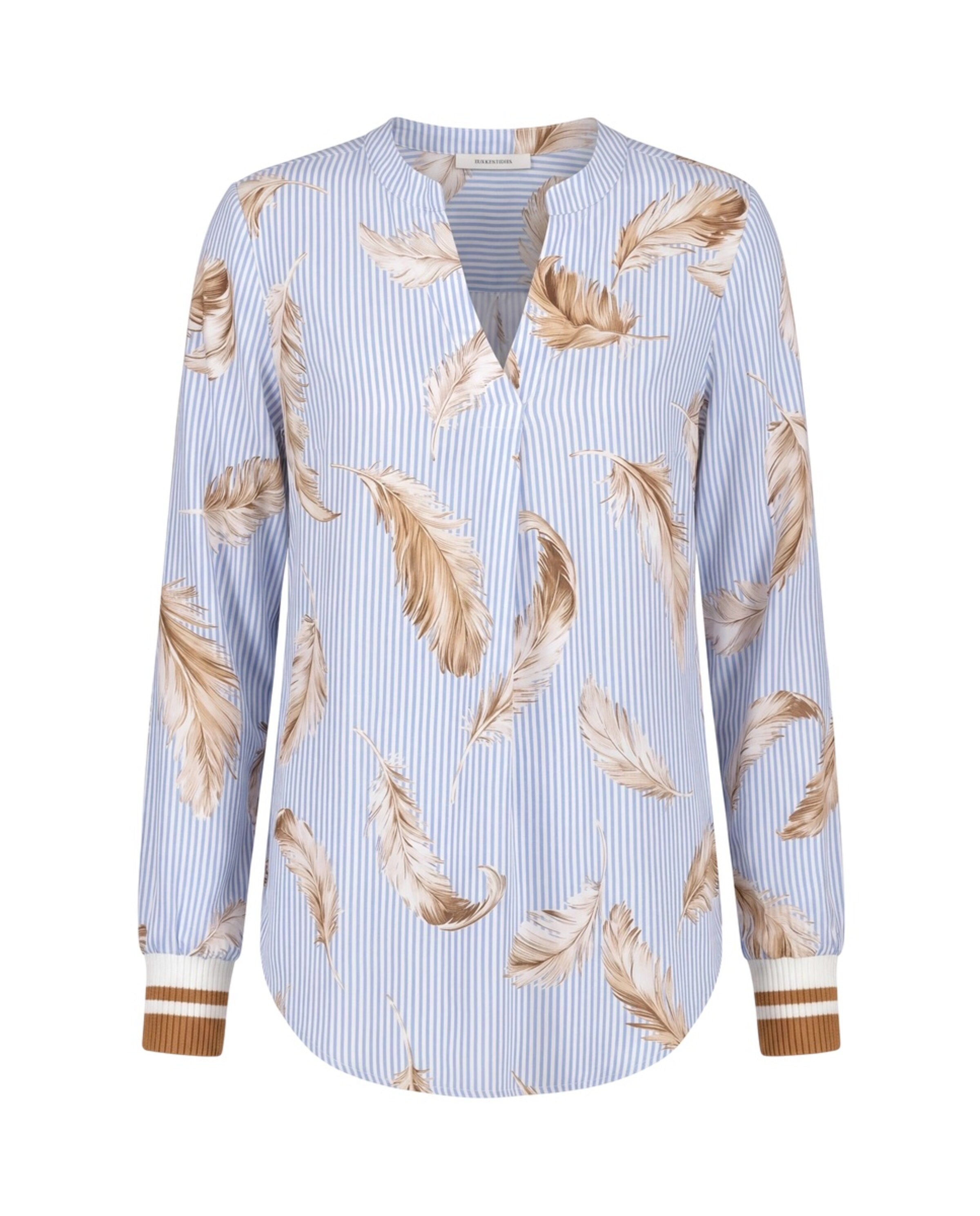 Emily Van Den Bergh Blouse in Blue: front