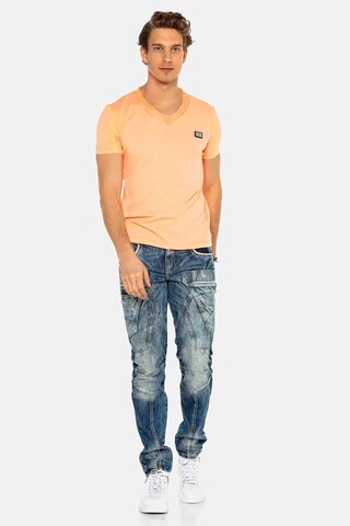 CIPO & BAXX Tapered Jeans in Blauw