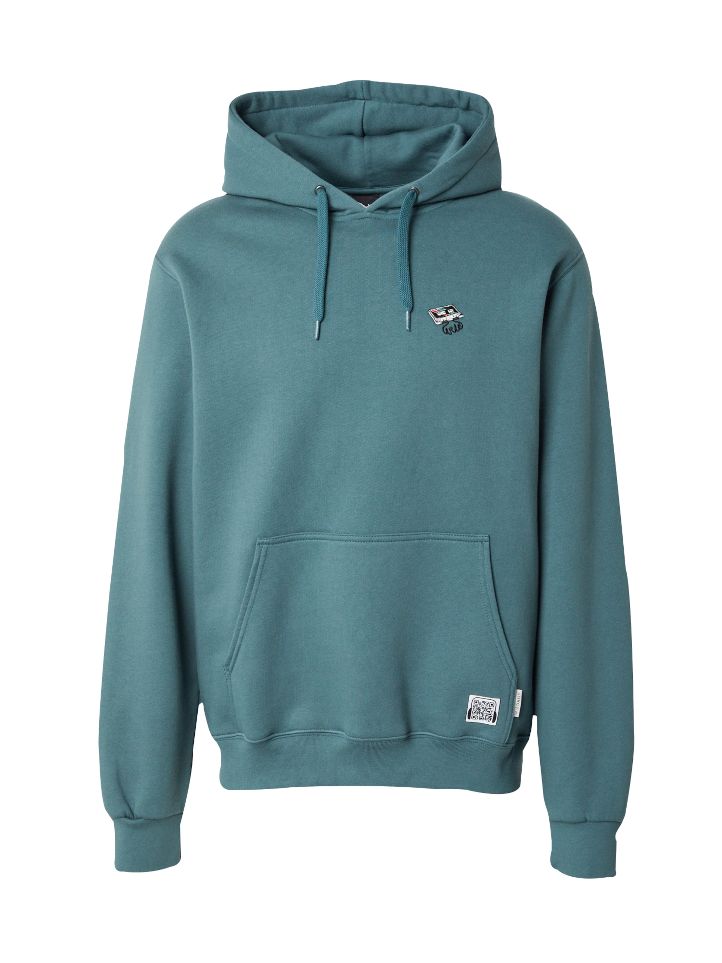 Iriedaily Sweatshirt 'Irietape' in Green: front