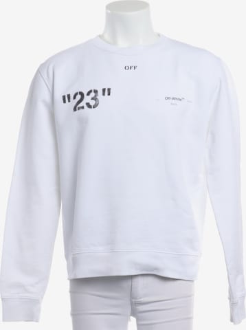 Off-White Sweatshirt / Sweatjacke M in Schwarz: Vorderseite