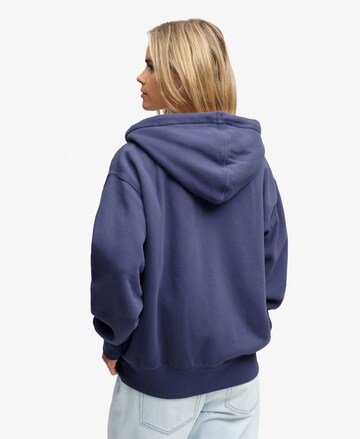 Superdry & Co Sweatjacke in Blau