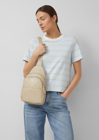 Sac à dos s.Oliver en beige : devant