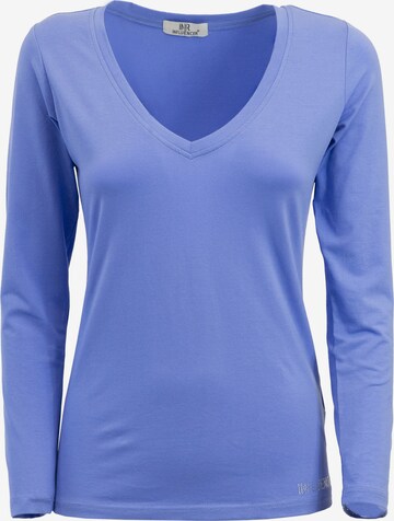 Influencer Shirt in Blue: front