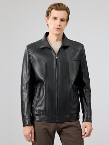 Derimod Between-season jacket 'Alfred' in Black: front