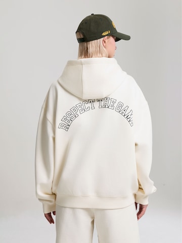 Veste de survêtement 'Respect The Game' AND1 en beige : devant