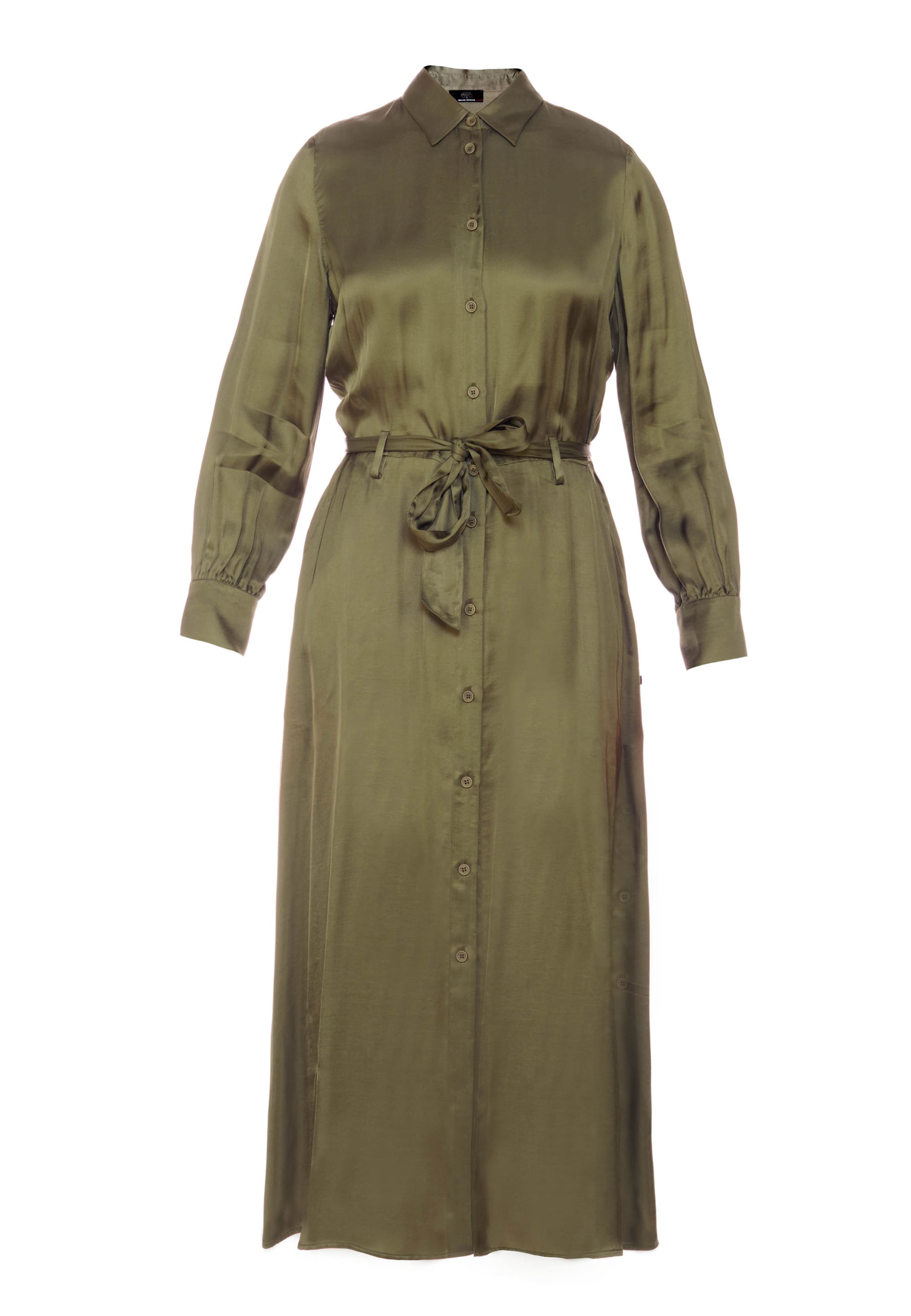 Robe-chemise 'Sera' Le Temps Des Cerises en vert : devant