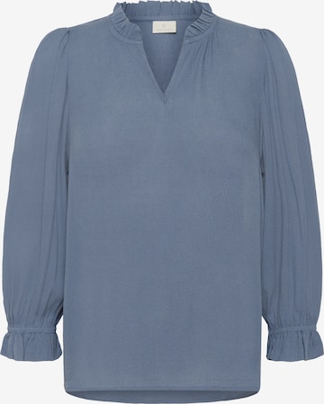 Kaffe - Blusa 'KAliv' em azul: frente