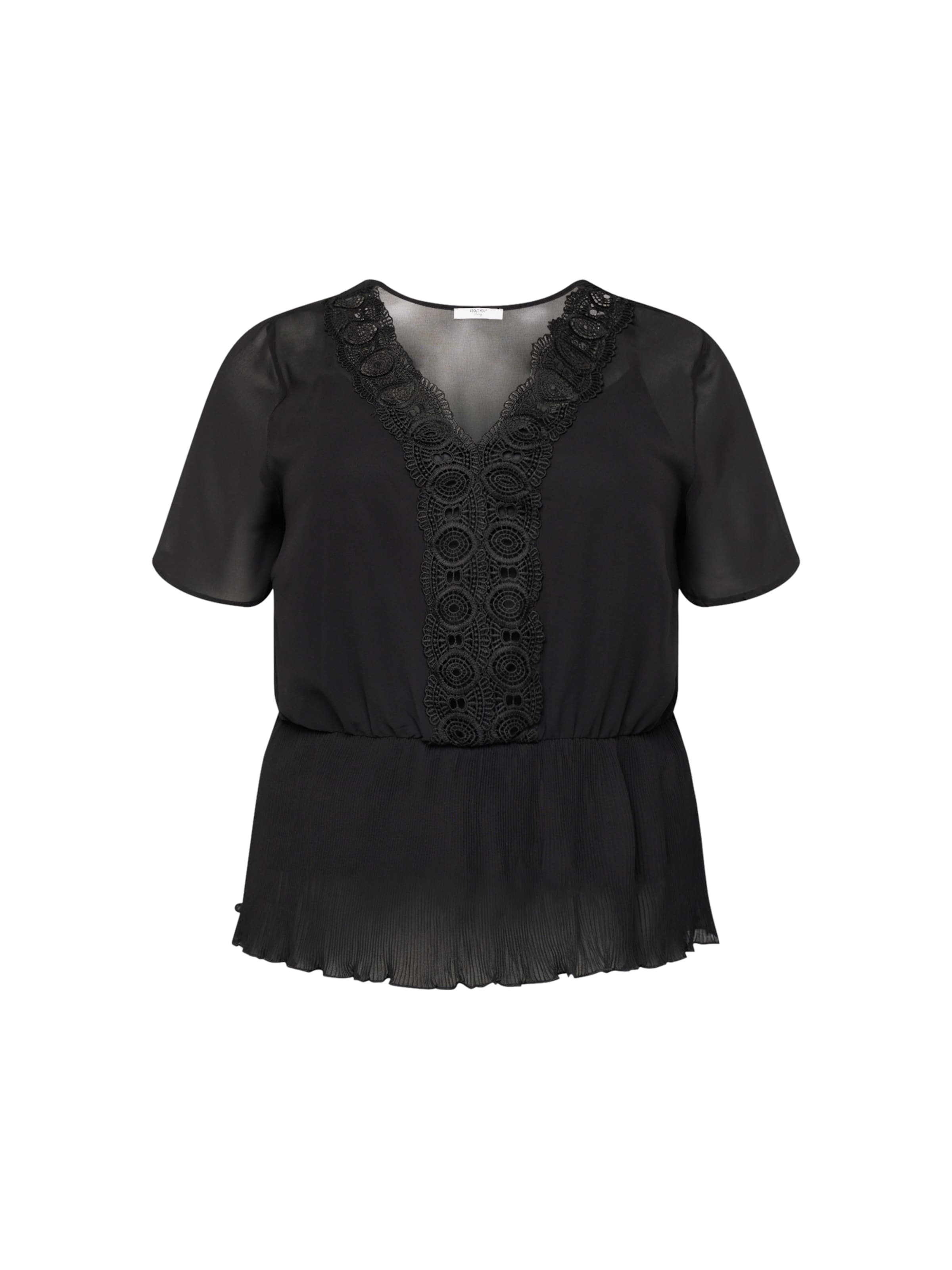 ABOUT YOU Curvy - Camiseta 'Ester' en negro: frente