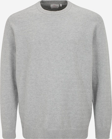 s.Oliver Pullover in Grau: front