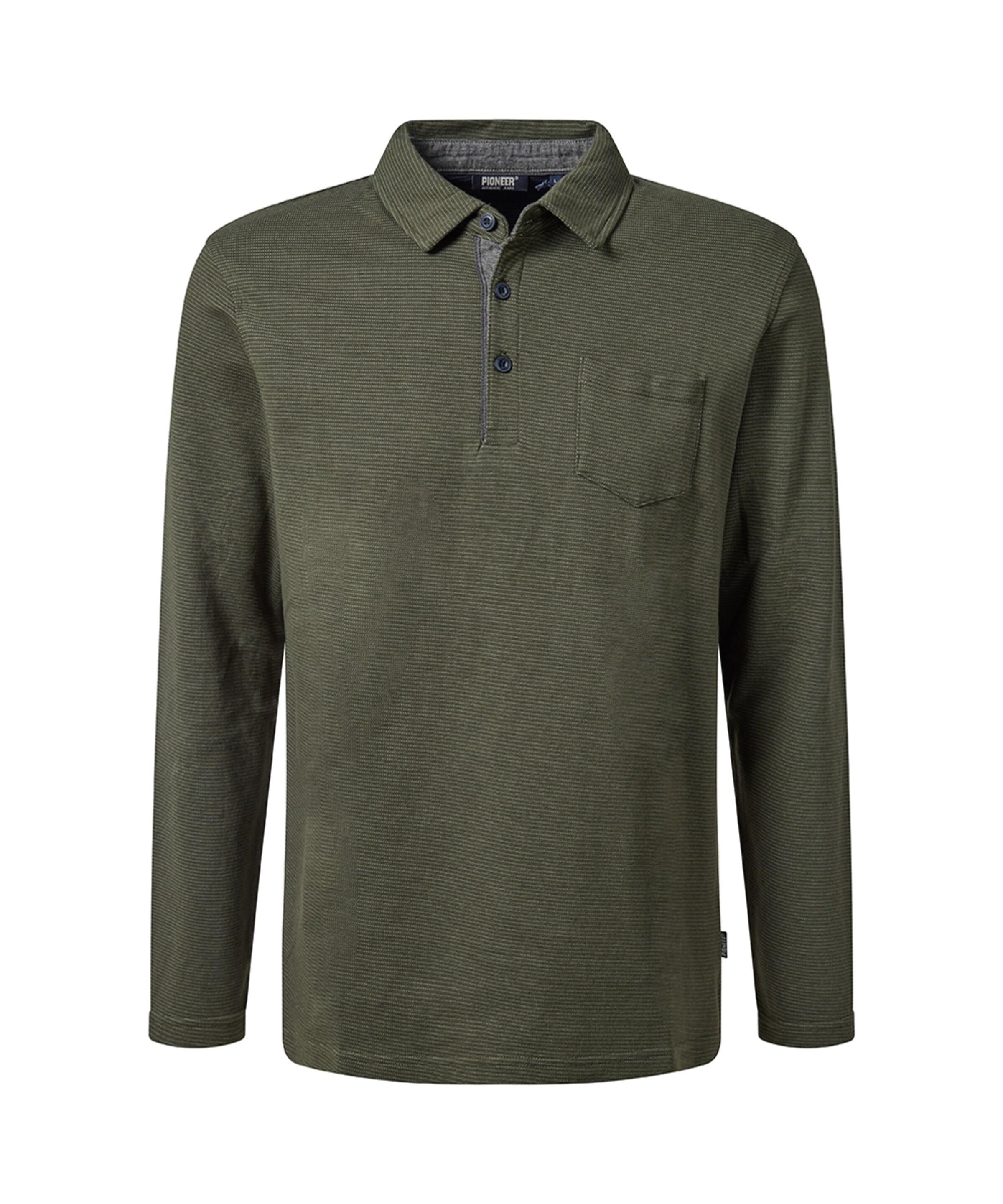 Pioneer Authentic Jeans Shirt in M in Khaki, Item view