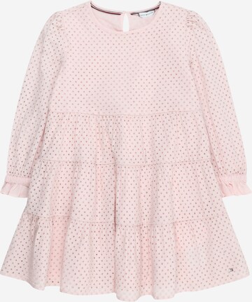 TOMMY HILFIGER Kleid 'Essential' in Pink: predná strana