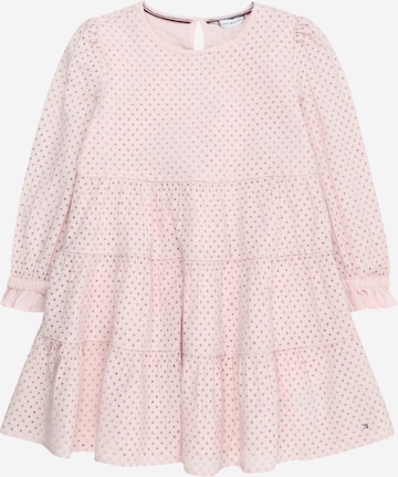 TOMMY HILFIGER Kleid 'Essential' in Pink: predná strana