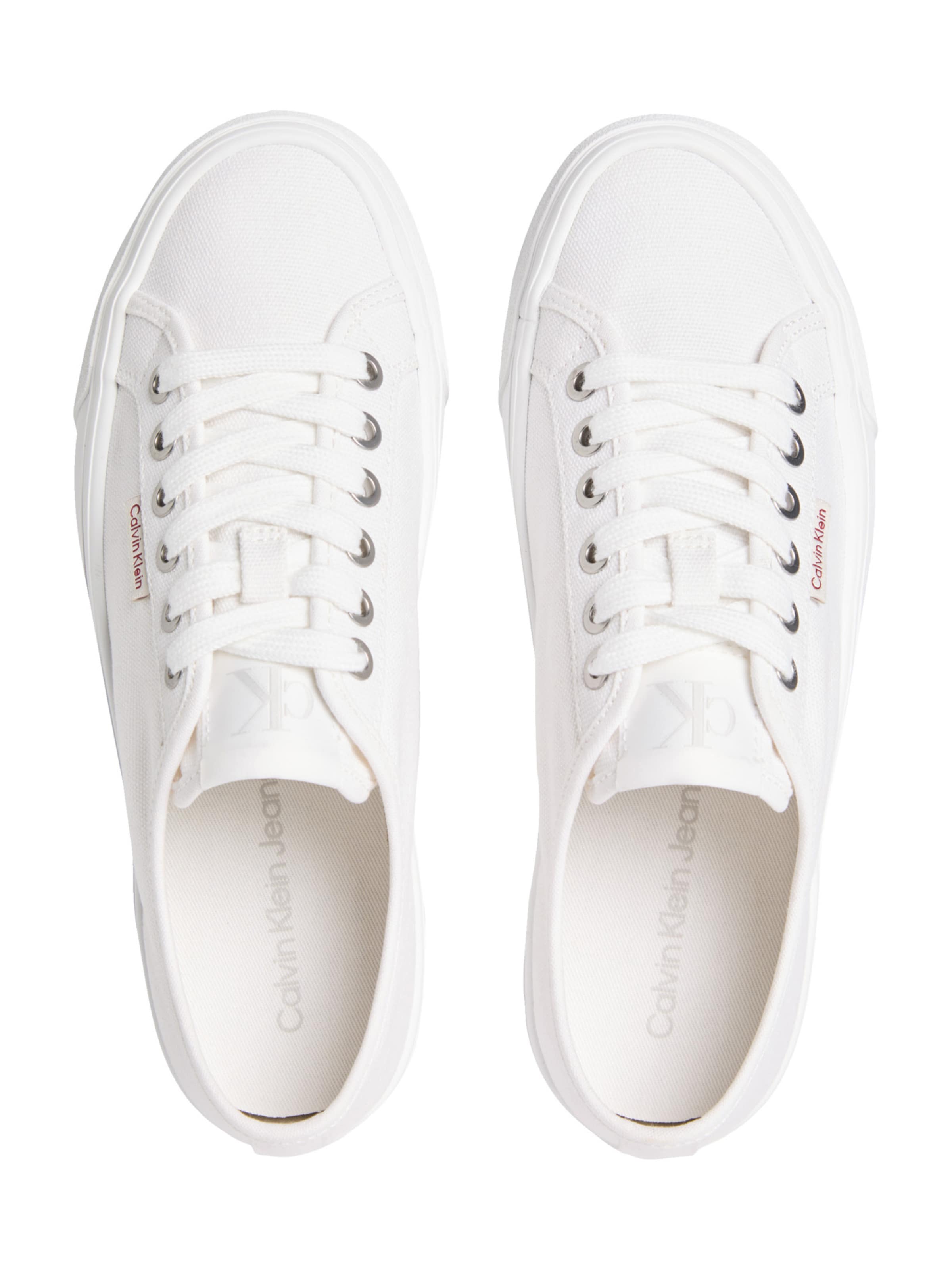 Calvin Klein Низкие кроссовки в Белый