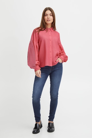 PULZ Jeans Blouse 'Savino' in Pink