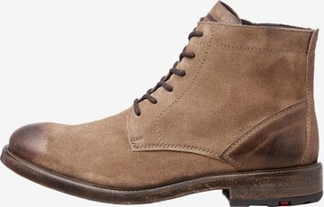 LLOYD Lace-Up Boots 'Dual' in Brown: front