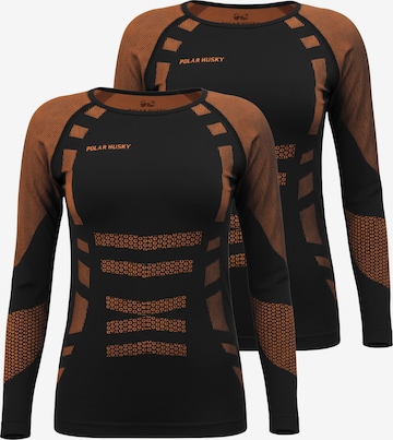 Base Layer normani en orange : devant