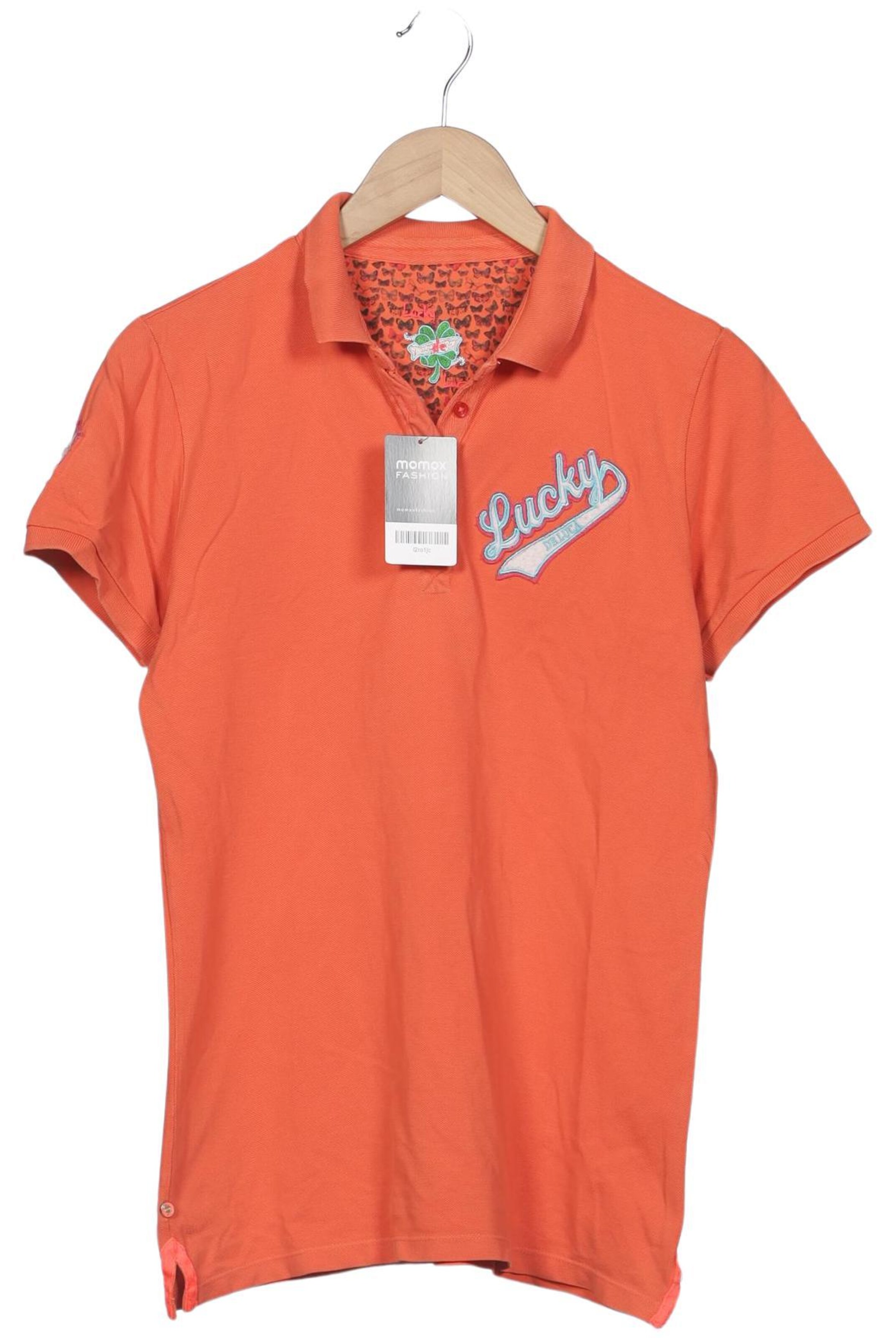 Lucky de Luca Shirt in XL in Orange: front