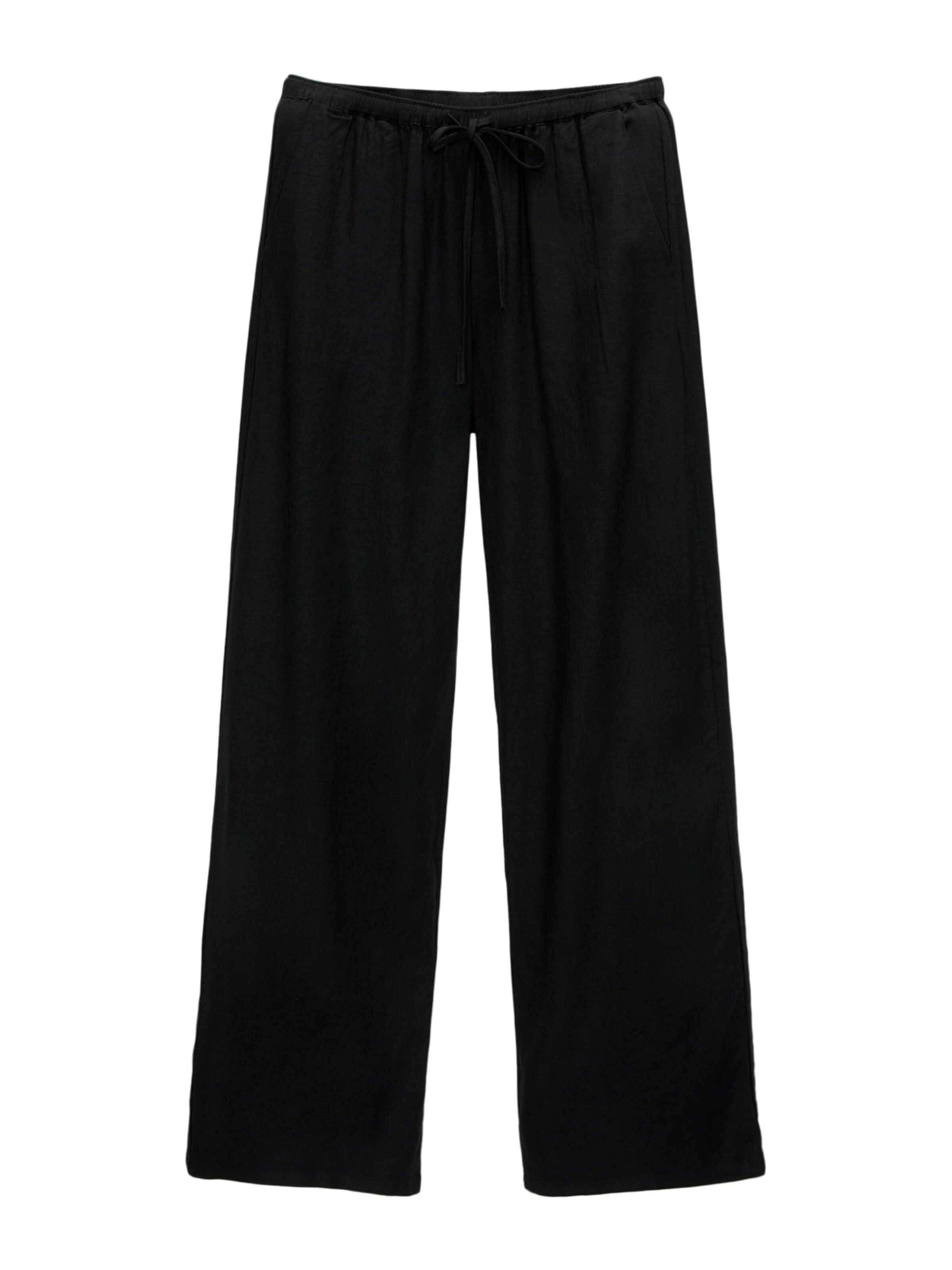 Pull&Bear Trousers in Black: front