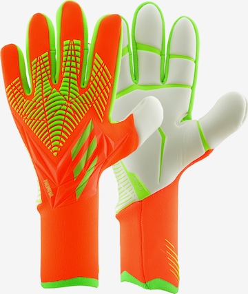 ADIDAS PERFORMANCE Athletic Gloves in Orange: front
