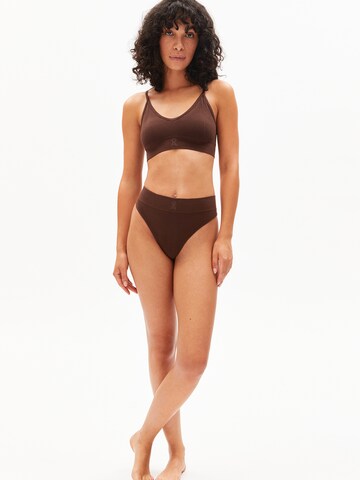ARMEDANGELS Bustier BH in Braun: Vorderseite