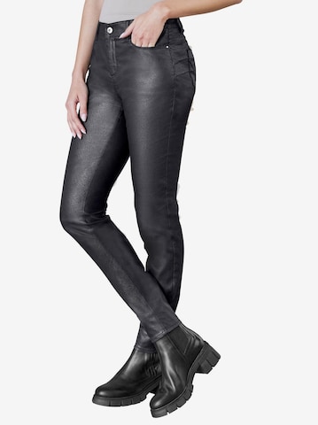 Coupe slim Pantalon Rick Cardona by heine en noir