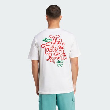 ADIDAS SPORTSWEAR Functioneel shirt 'Food Sauce' in Wit: voorkant