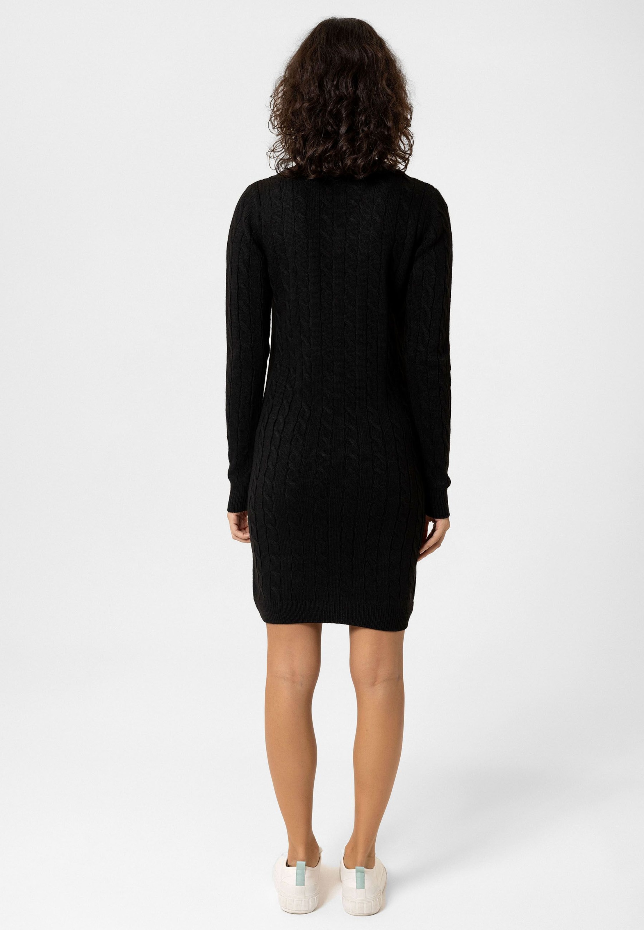 Moxx Paris Knitwear Dress in Schwarz