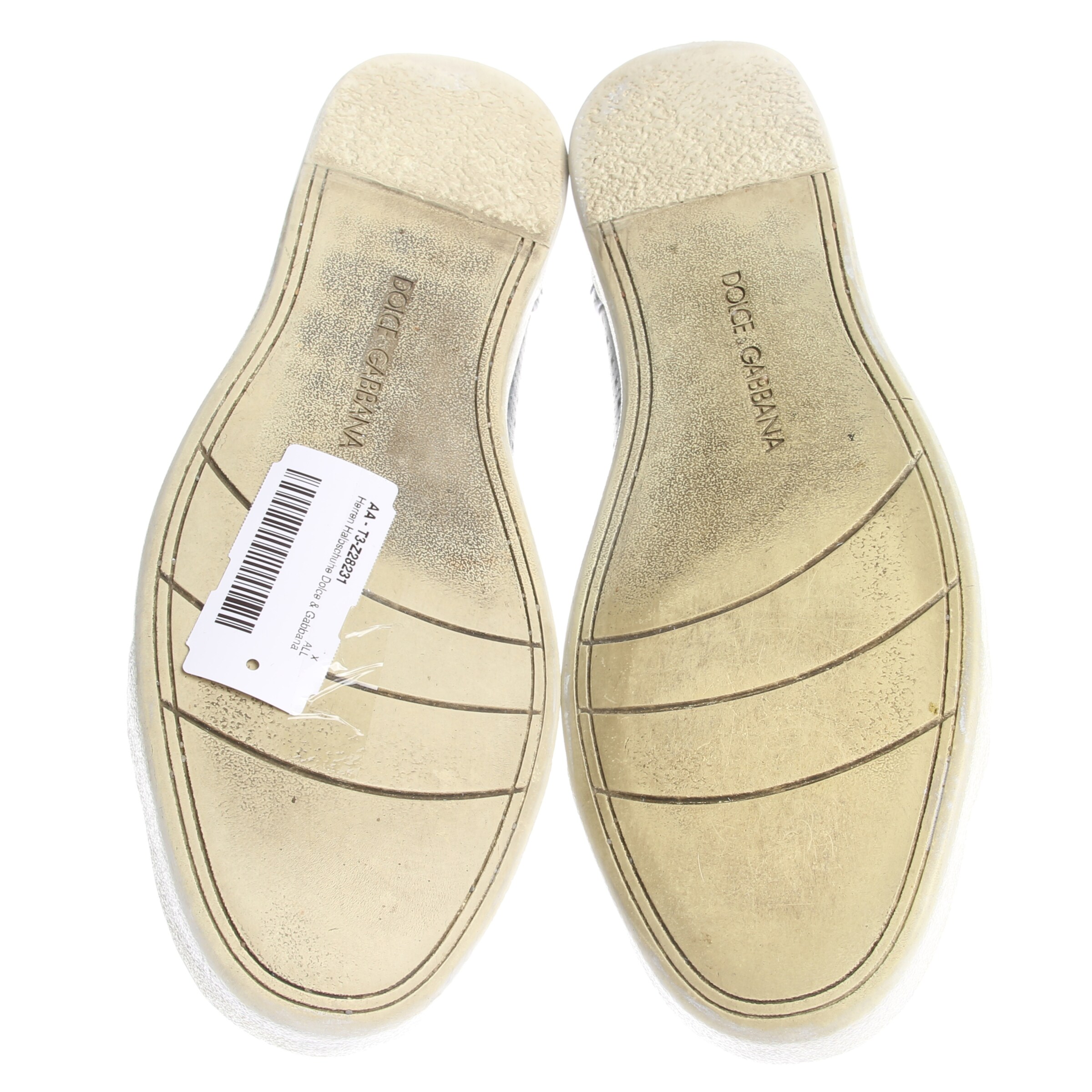 DOLCE & GABBANA Halbschuhe 41,5 in Blau