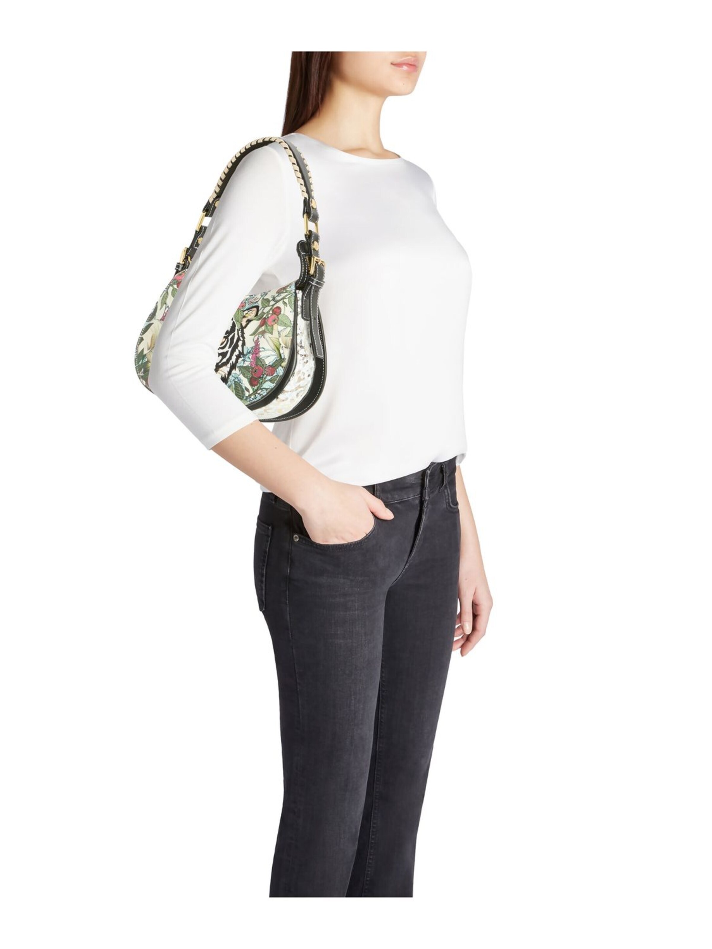 Braccialini - Bolso de hombro 'Ginevra Tigre' en Mezcla de colores