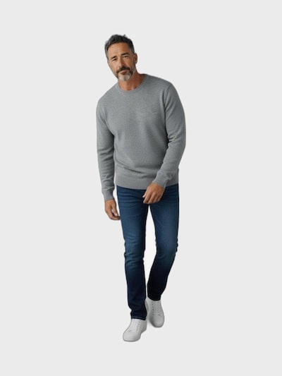 ICEBERG Sweat-shirt en L en gris, Vue avec produit