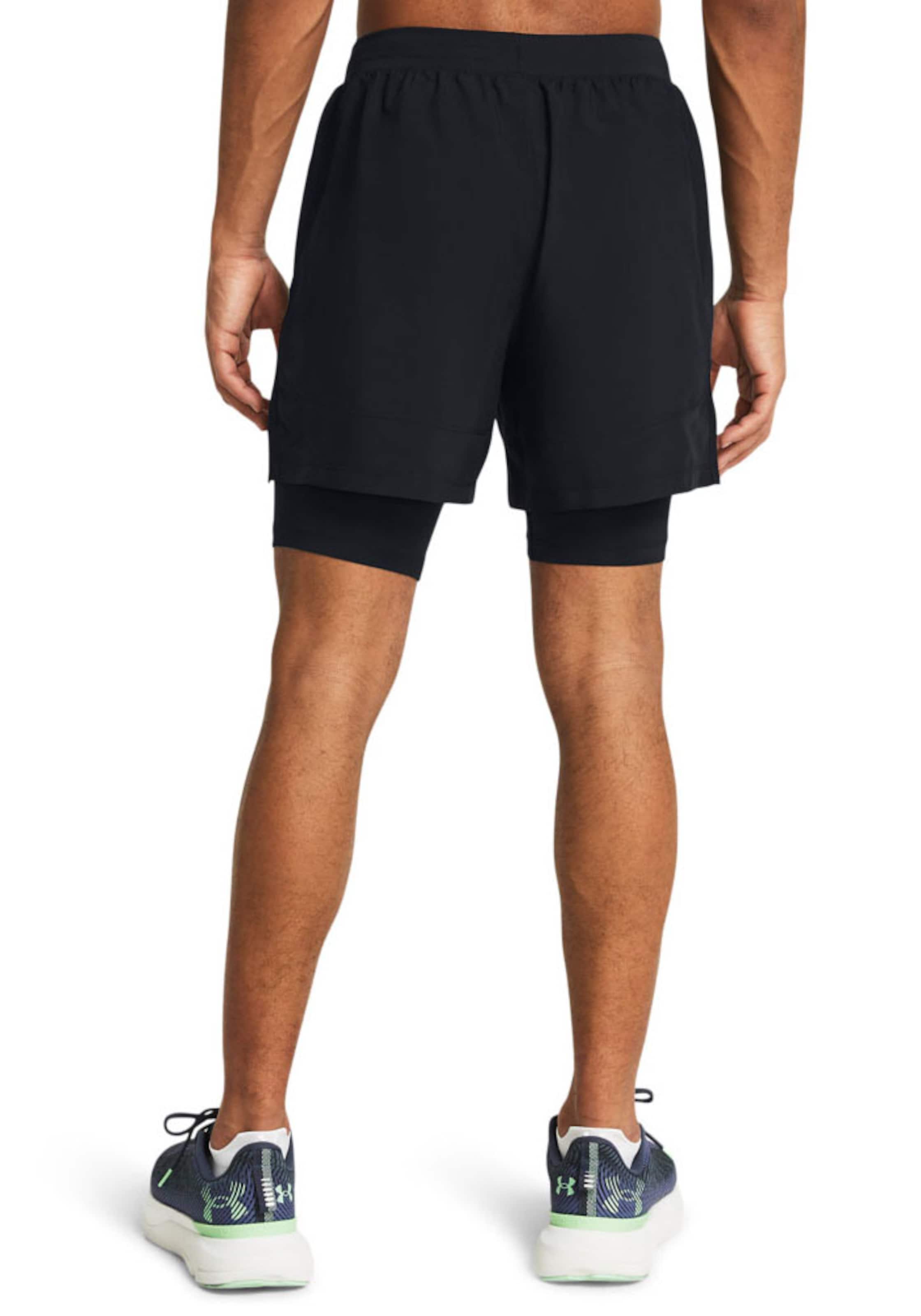 Regular Pantaloni sport 'Launch' de la UNDER ARMOUR pe negru