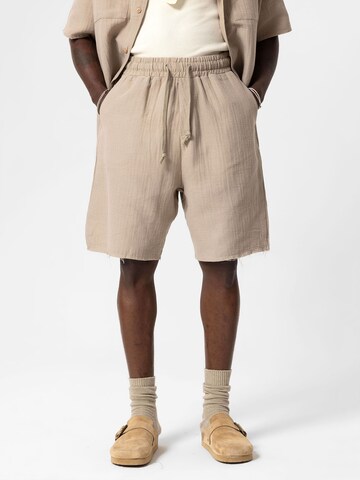Comfort fit Camicia 'North Richland Hills' di VAMOS CLO in beige