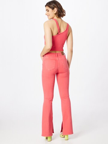 River Island Flared Jeans 'AMELIE' in Red